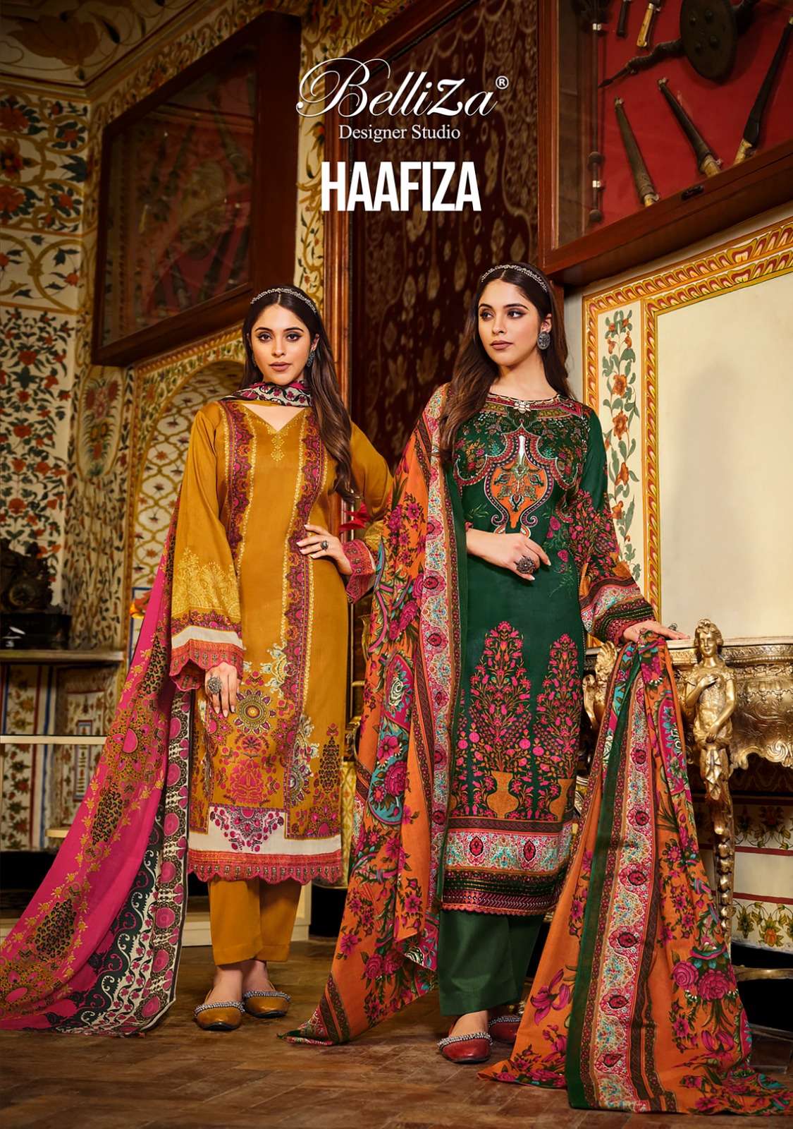 belliza designer haafiza jam cotton summer special unstitched dress materials