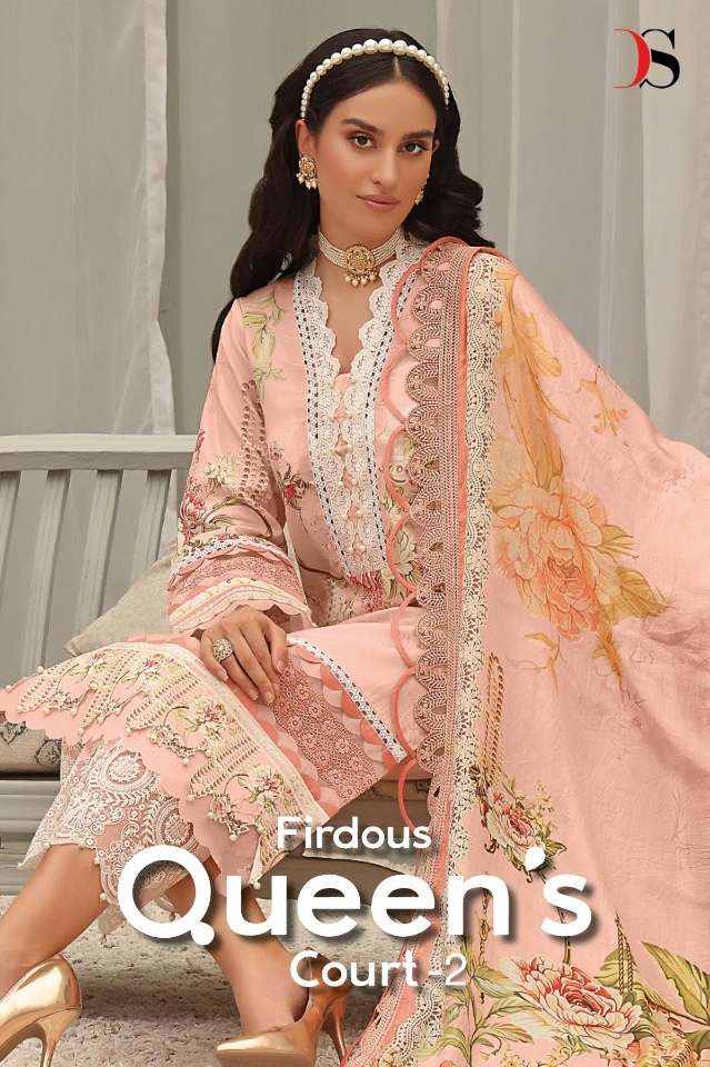 firdous queens court vol 2 by deepsy cotton pakistani dresses