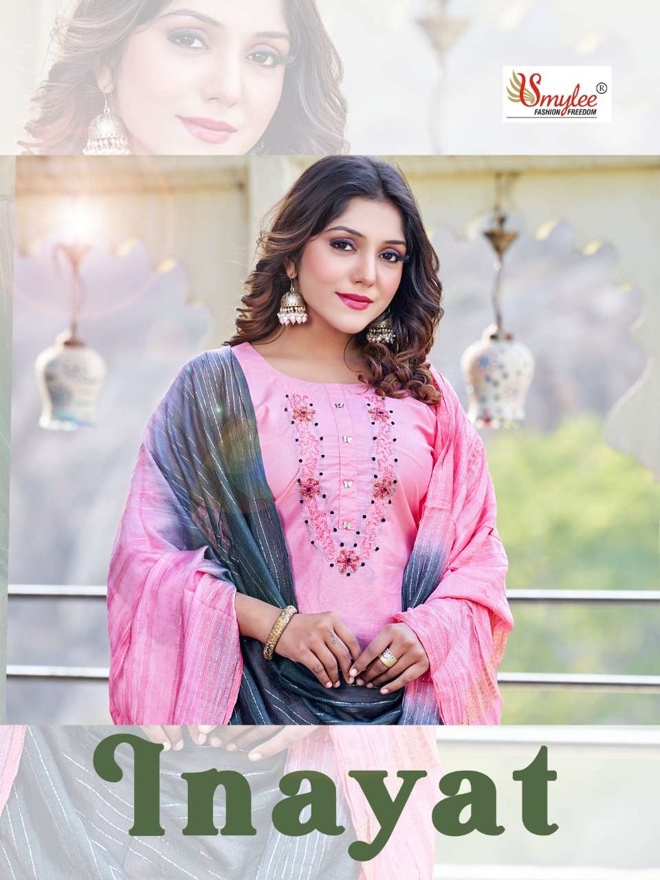 inayat by rung fully stitch 3 piece chanderi silk salwar kameez