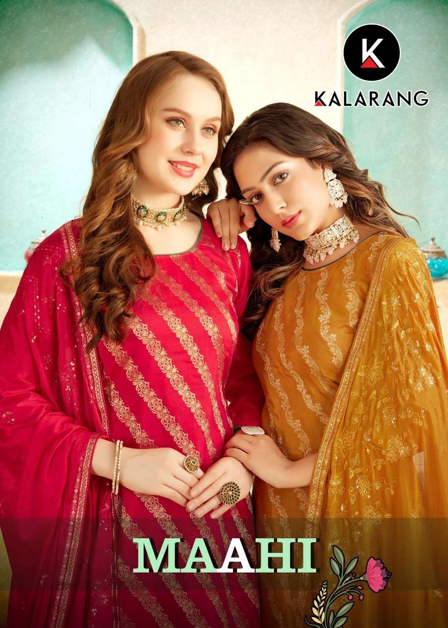 kalarang maahi fancy latest design of ladies dresses 