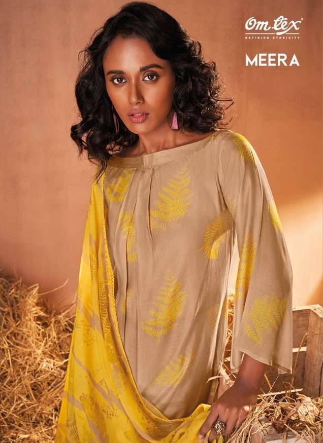 omtex meera musleen digital printed suits for women 