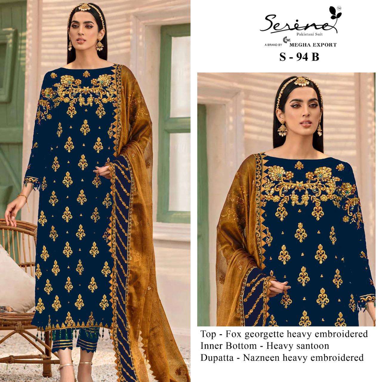 serine s 94 embroidered paksitani dresses design 