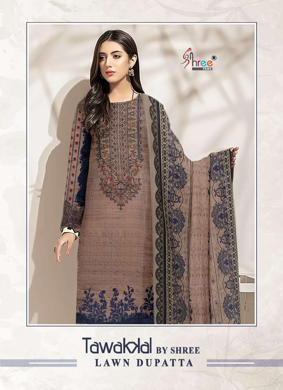 tawakkal by shree lawn dupatta by shree fabs jam cotton pakistani suits