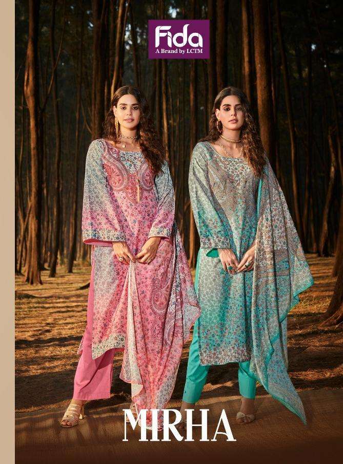 fida mirha latest cotton printed salwar kameez collection