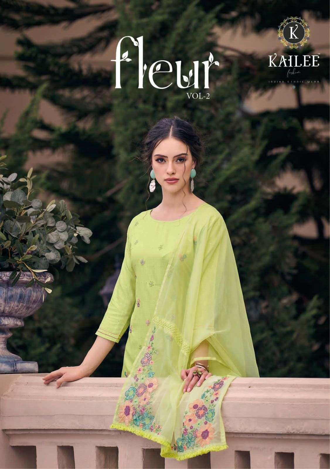 kailee fashion fluer vol 2 pure viscose designer readymade salwar suit