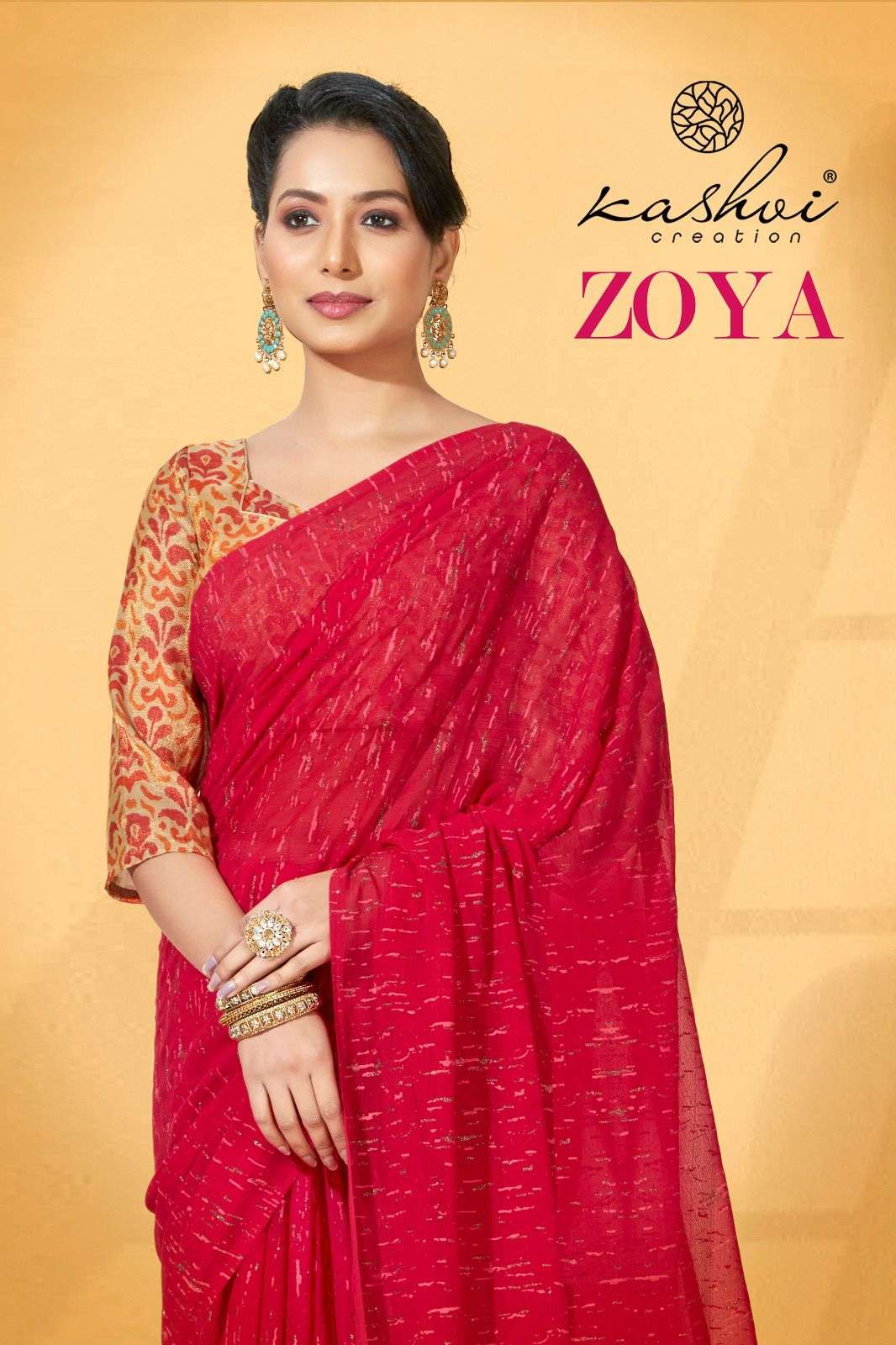 kashvi creation zoya fancy sarees wholesale 