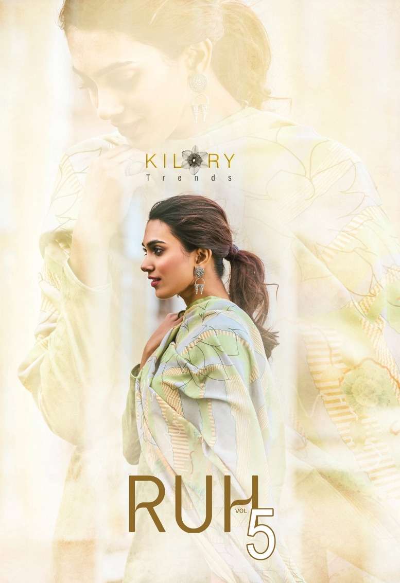 Kilory trends launch ruh 5 cotton digital printed salwar kameez