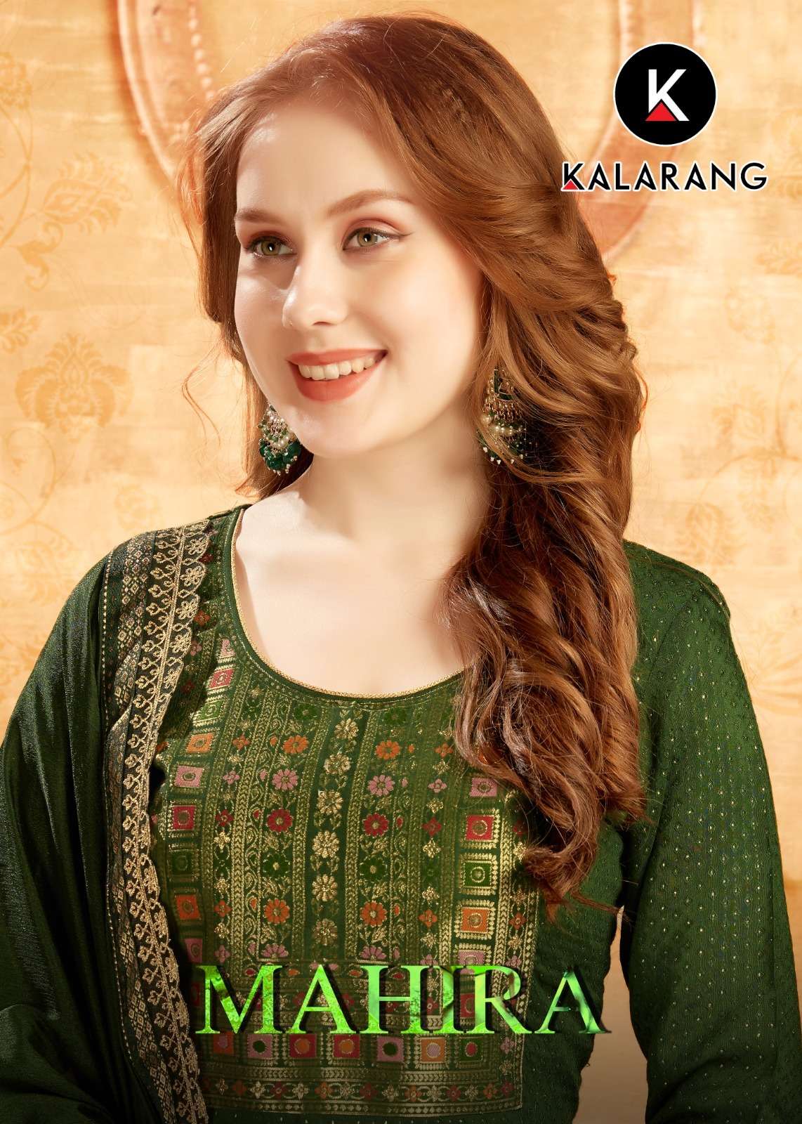 mahira by kalarang muslin jacquard classy look dress materials