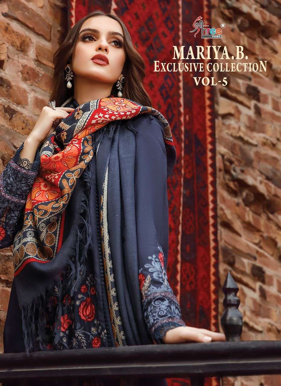 maria b exclusive vol 5 by shree fabs rayon cotton pakistani salwar kameez