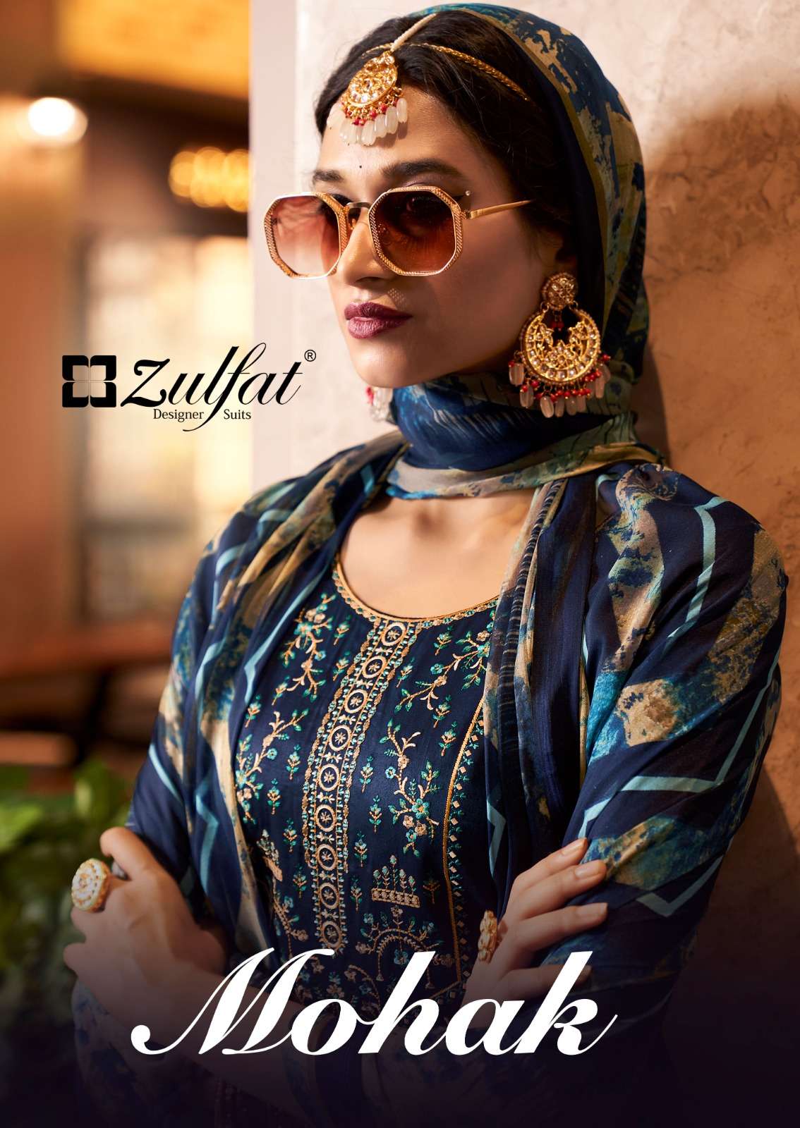 mohak by zulfat jam cotton dress materials