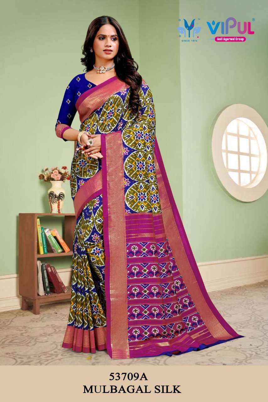 mulbagal silk by vipul dola silk south indian special saree wholesaler