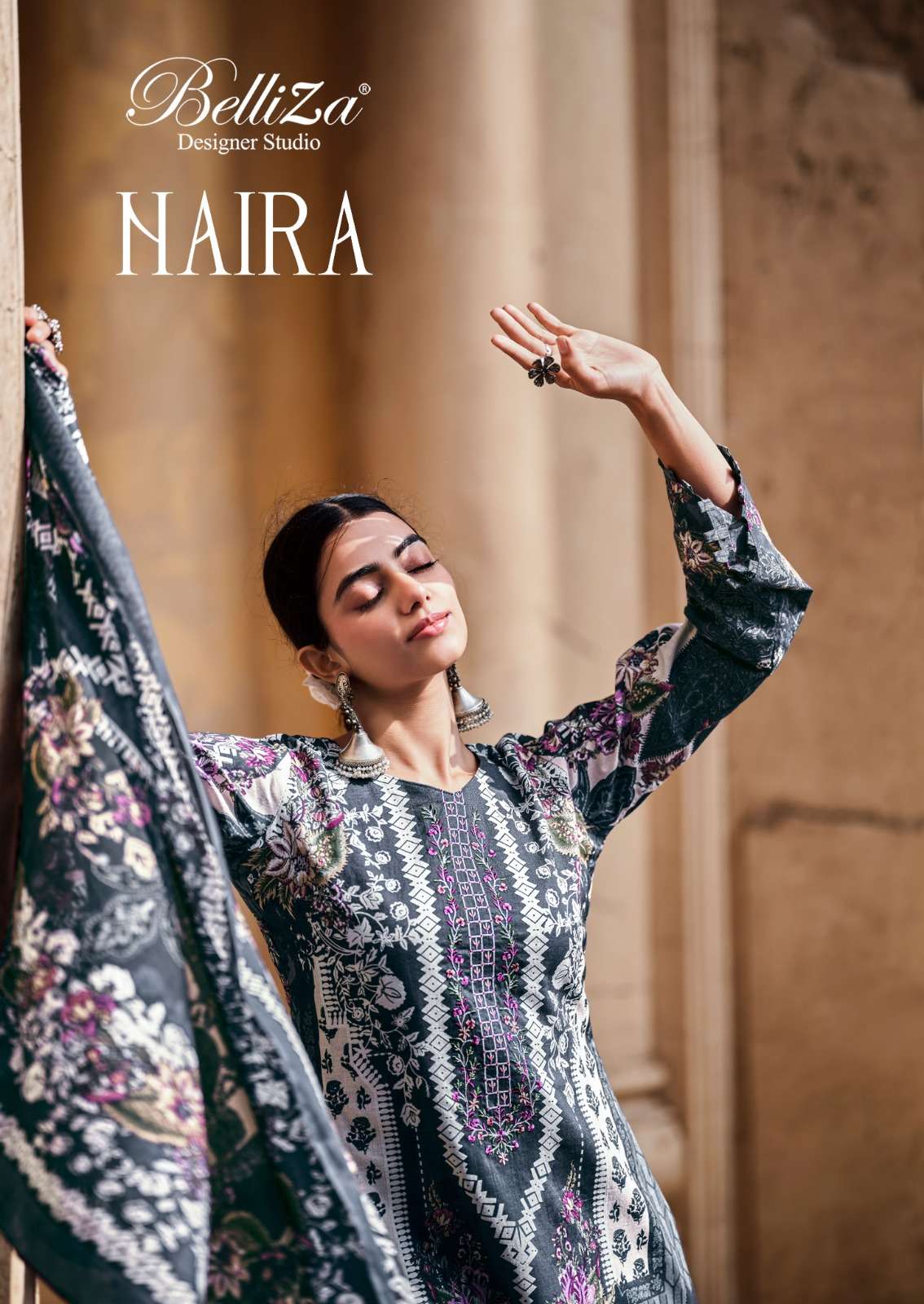 naira by belliza cotton casual fancy dress materials