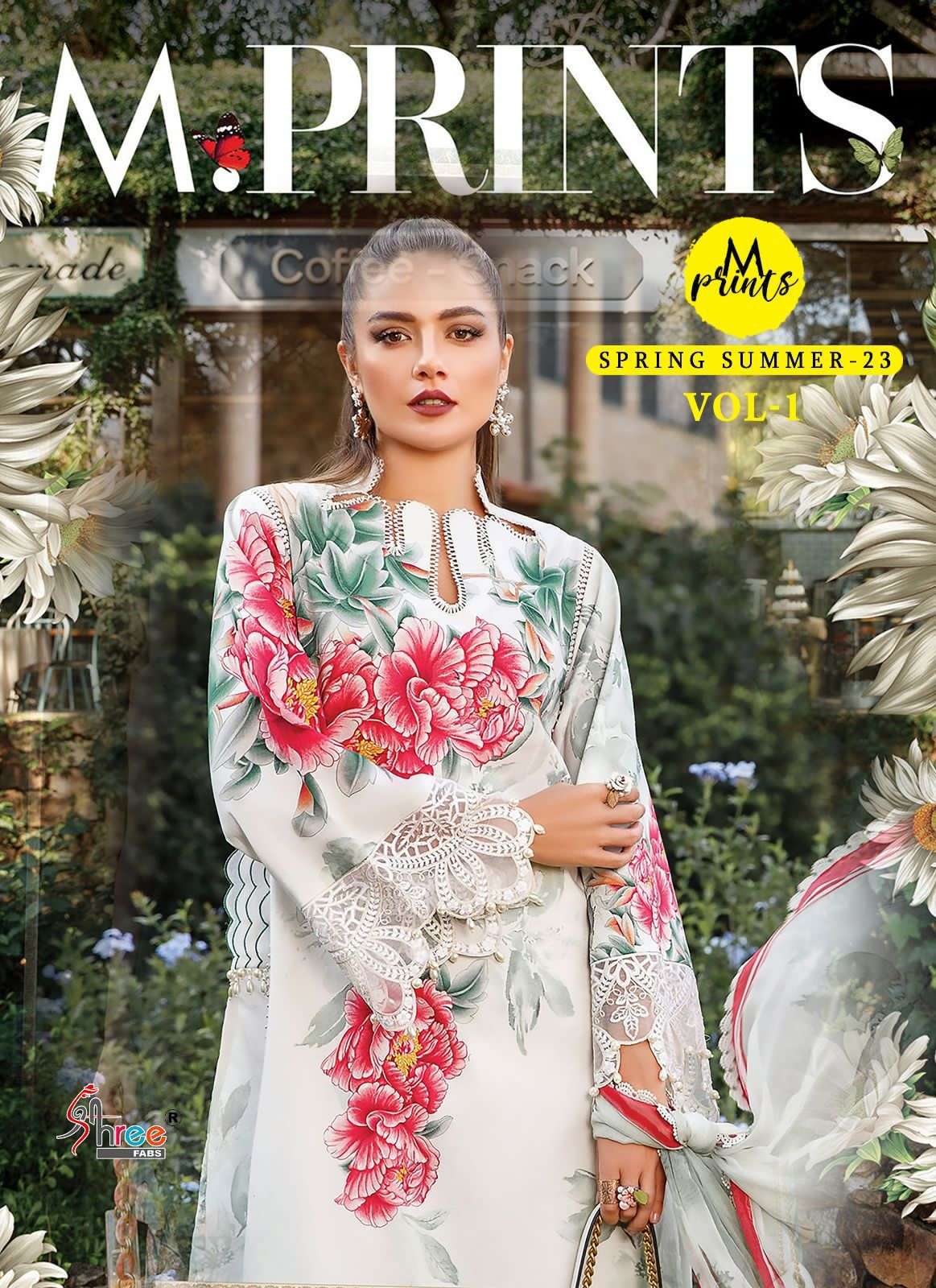 shree fabs m print spring summer 23 vol 1 cotton pakistani dresses