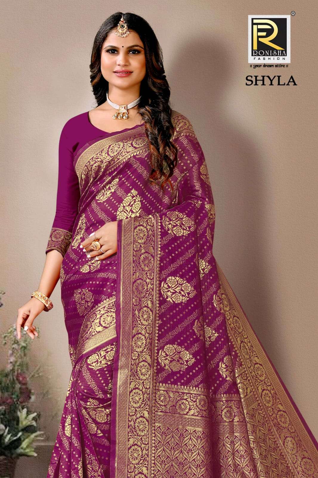 Shyla by ranjna saree ethnik wear silk saree collction online shop 