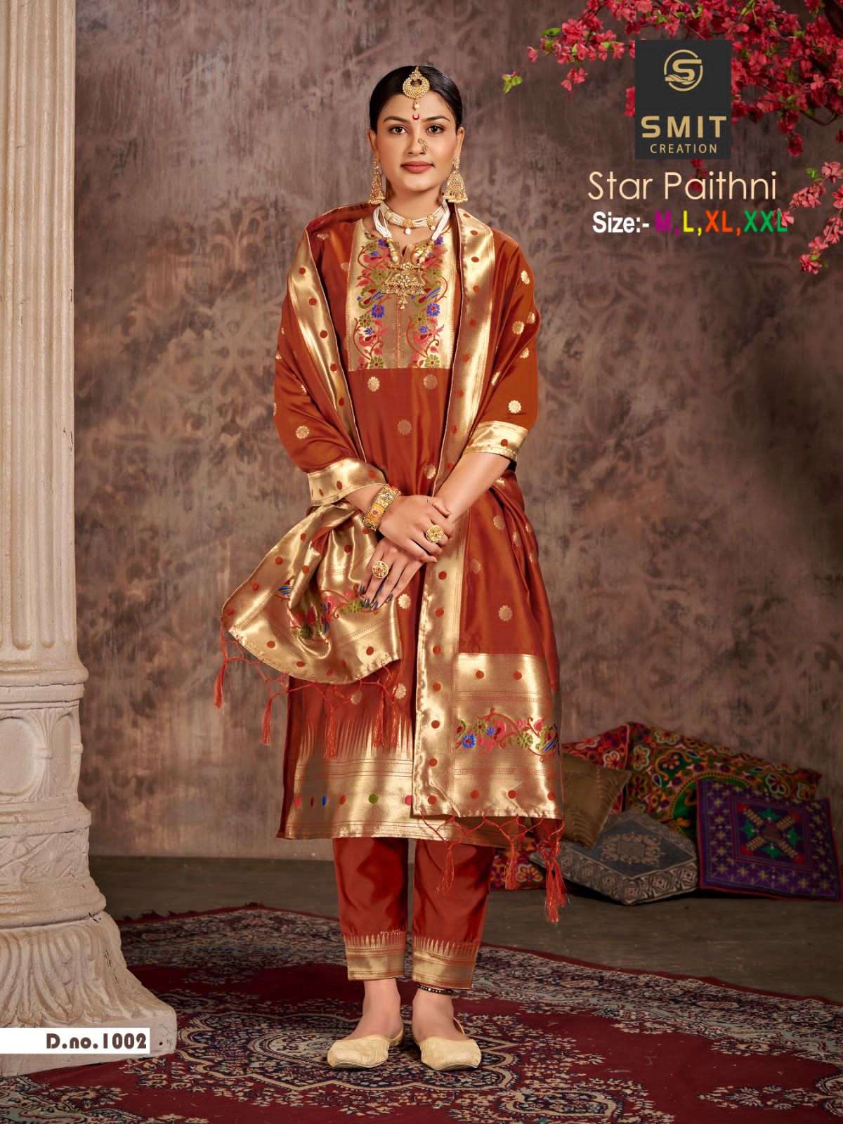 star paithni by poonam tapela silk readymade dresses