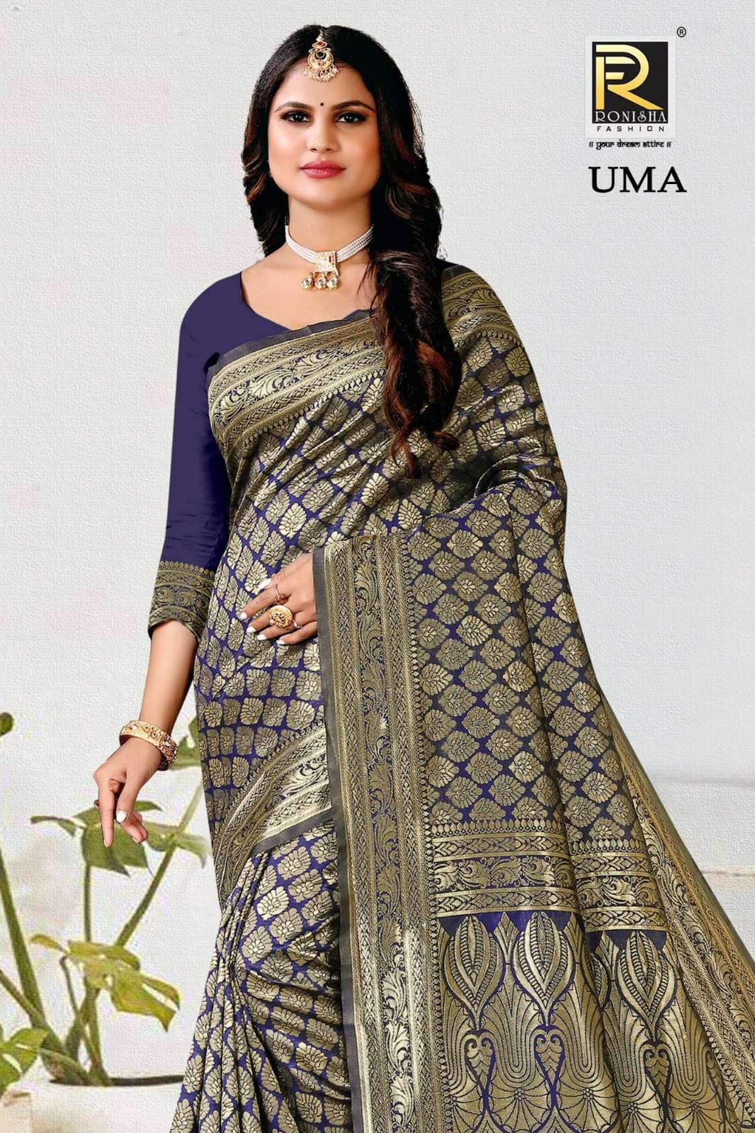 Uma by ranjna saree ethnik wear silk saree collction online shop 