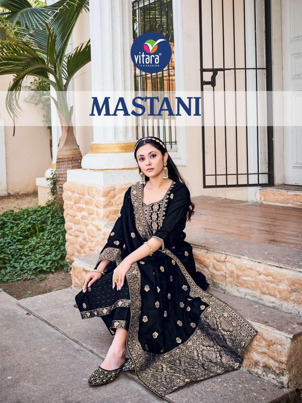 vitara fashion mastani pure dolla kurti pent dupatta