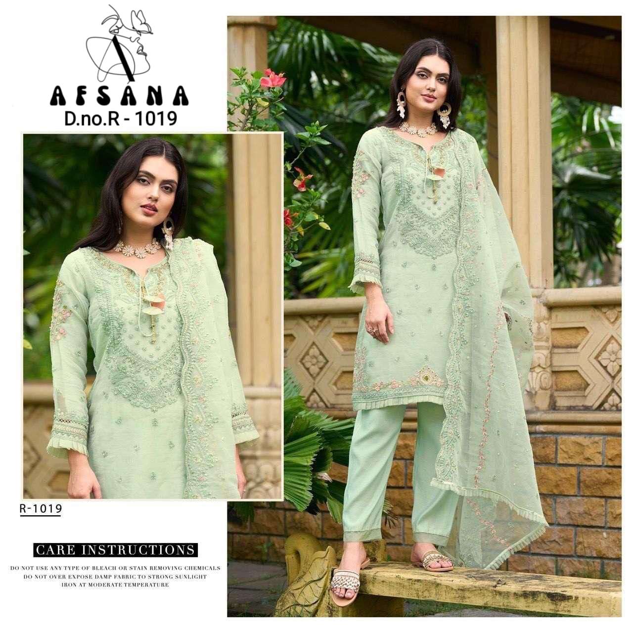 afsana d no 1019 fully stitch pakistani eid special salwar kameez