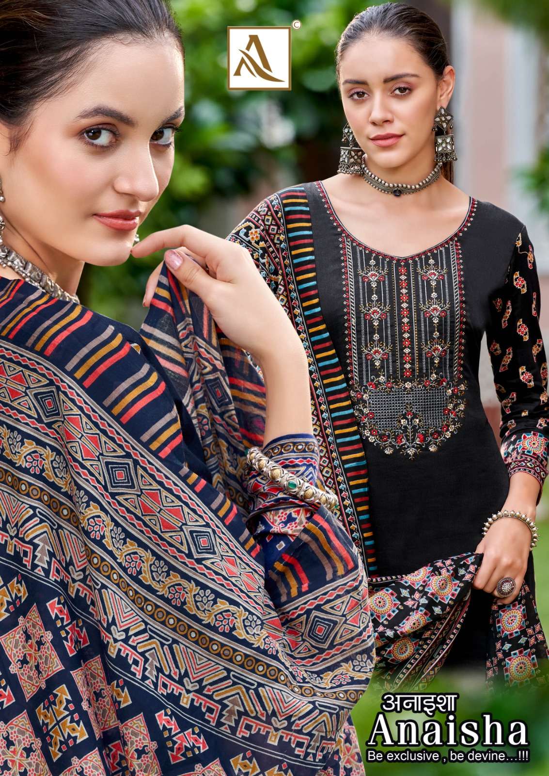 anaisha by alok suit jaam cotton designer printed salwar kameez material