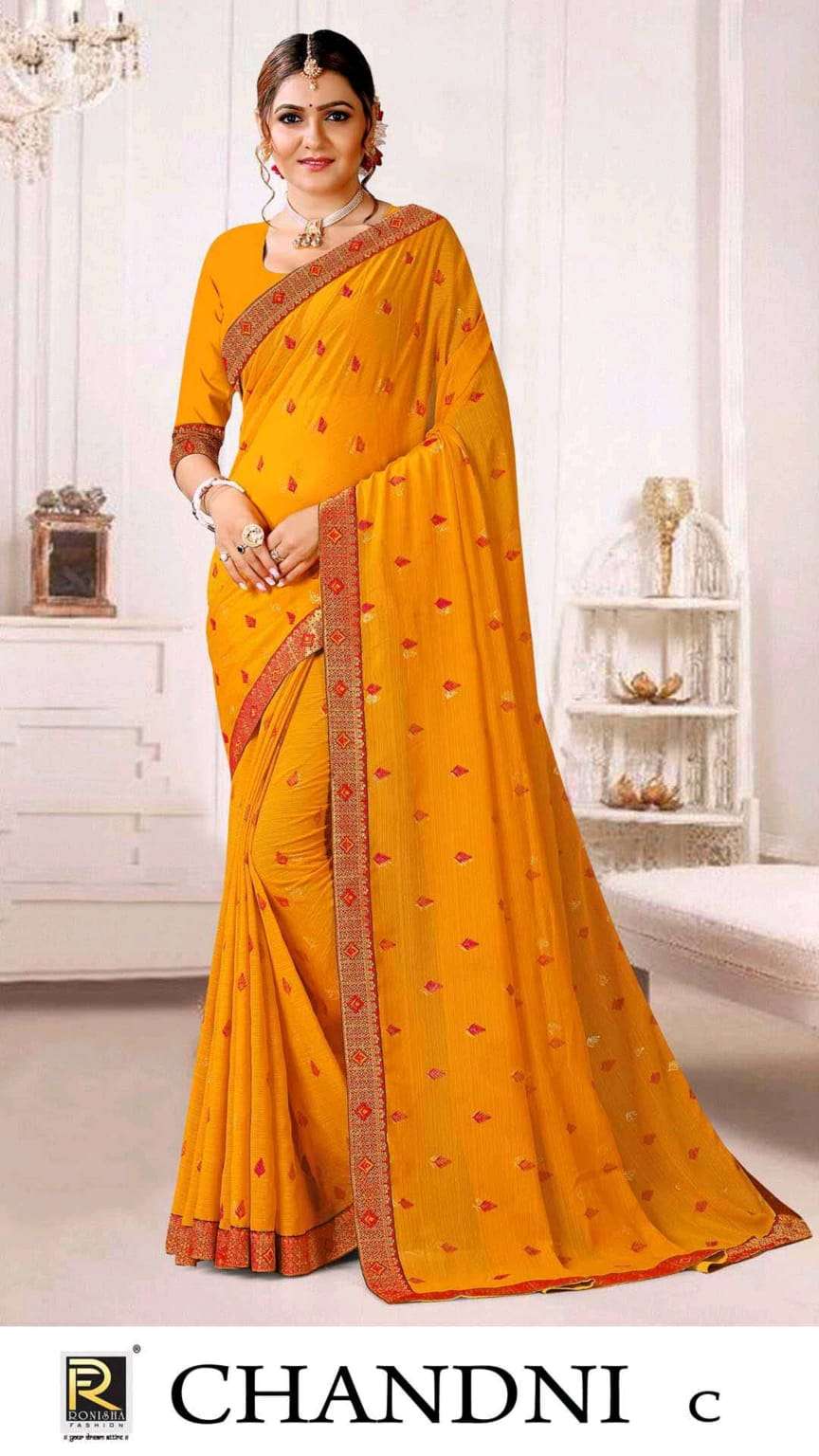 Chandani by ranjna saree Pal print beautiful saree collection 