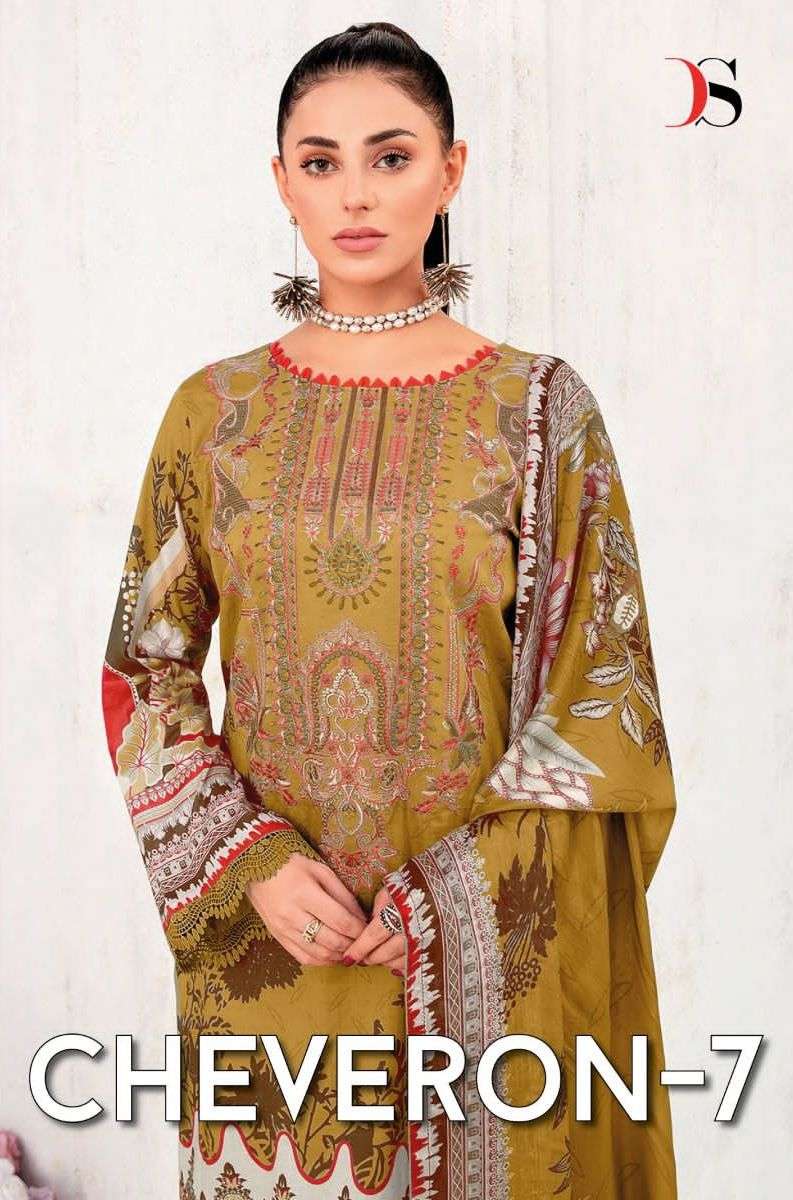 cheveron lawn vol 7 by deepsy suit unstitch pure cotton digital printed pakistani suit  