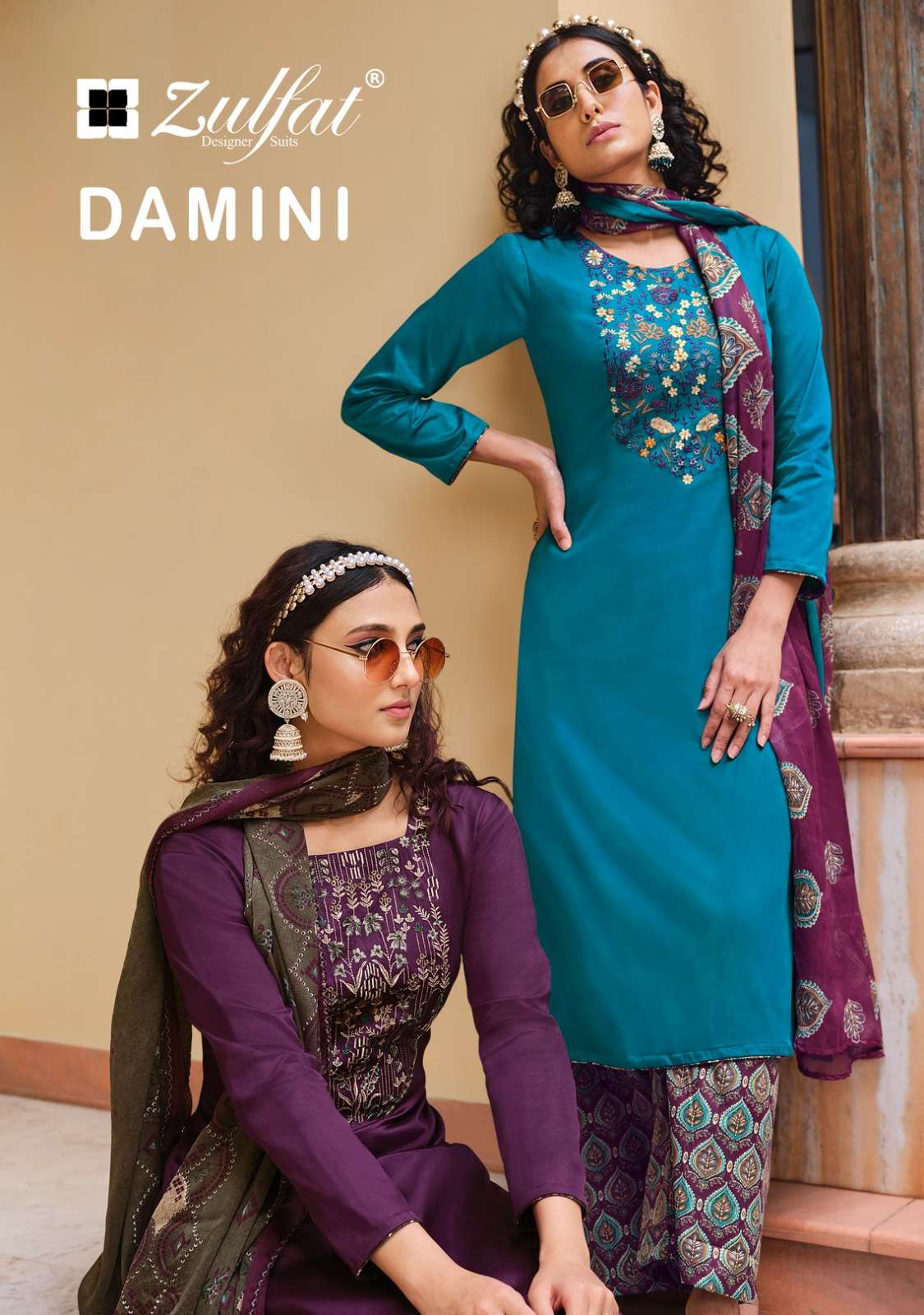 damini by zulfat jam cotton casual dress materials