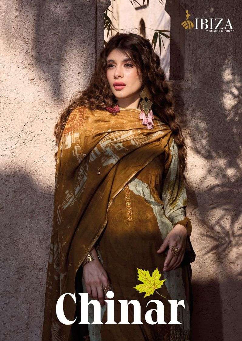 ibiza chinar muslin digital printed latest new design dresses 