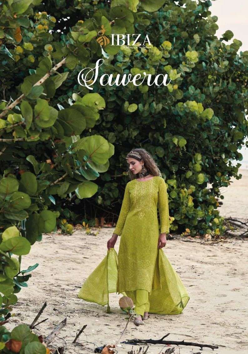 ibiza sawera muslin digital salwar kameez design 