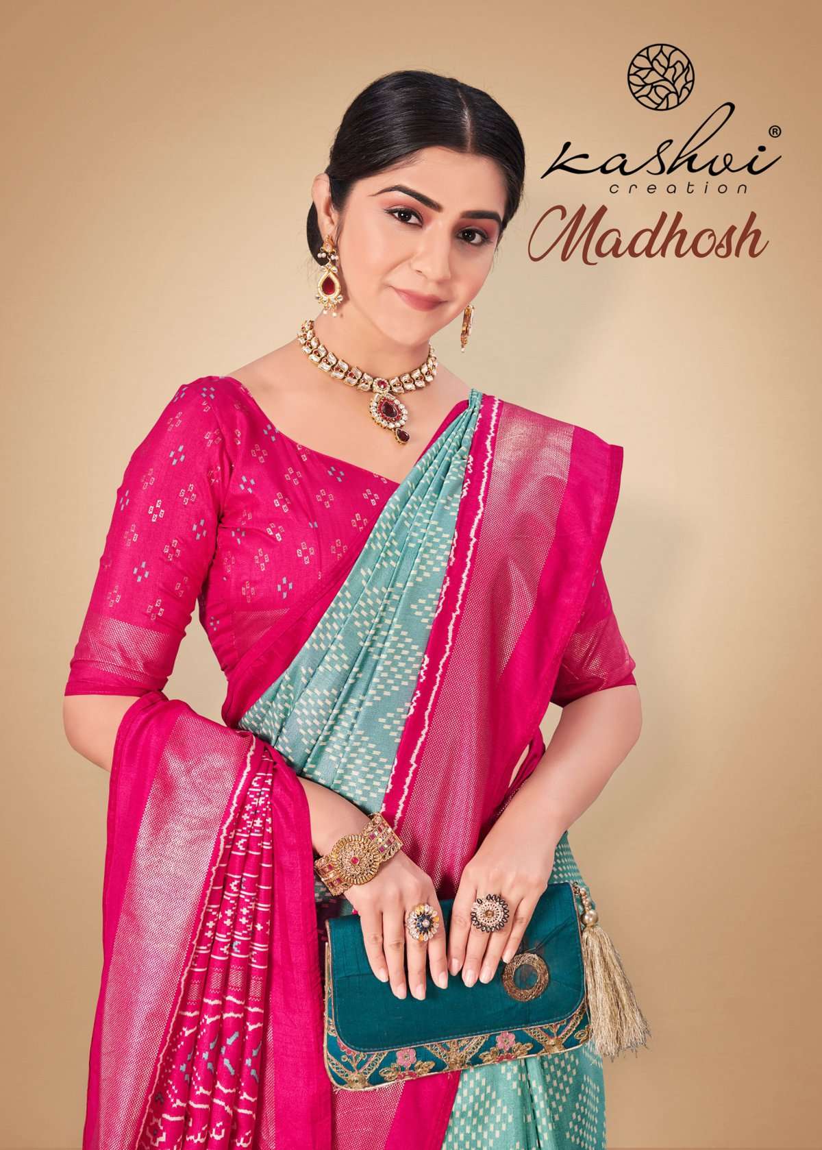 kashvi creation madhosh dola silk fancy sarees good quality 