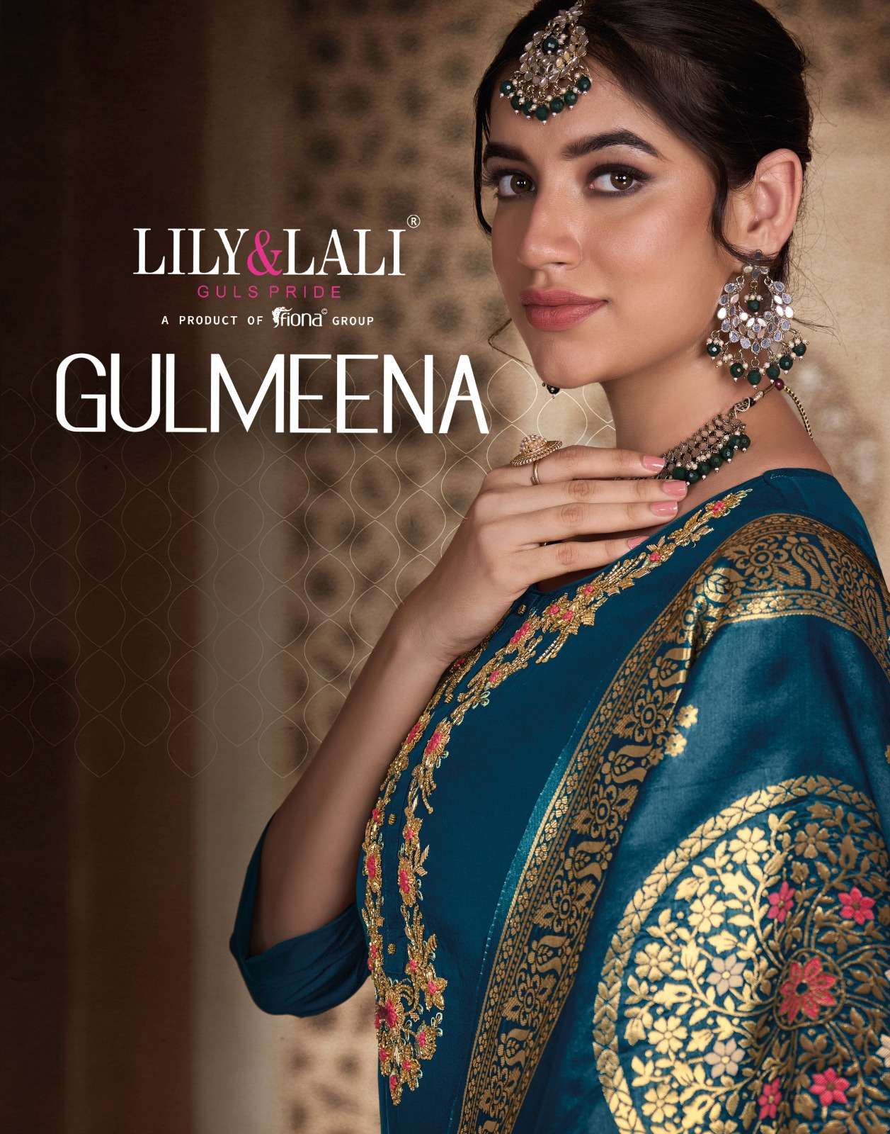 lily & lali gulmeena exclusive premium silk readymade suits 3psc 