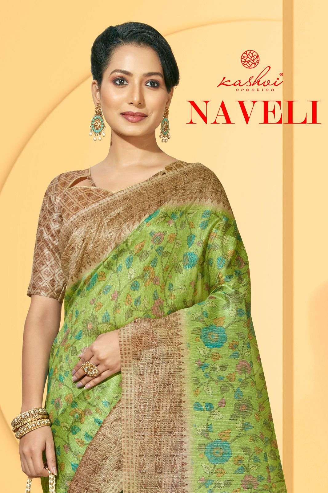 naveli by kashvi creation handloom silk fancy sarees 