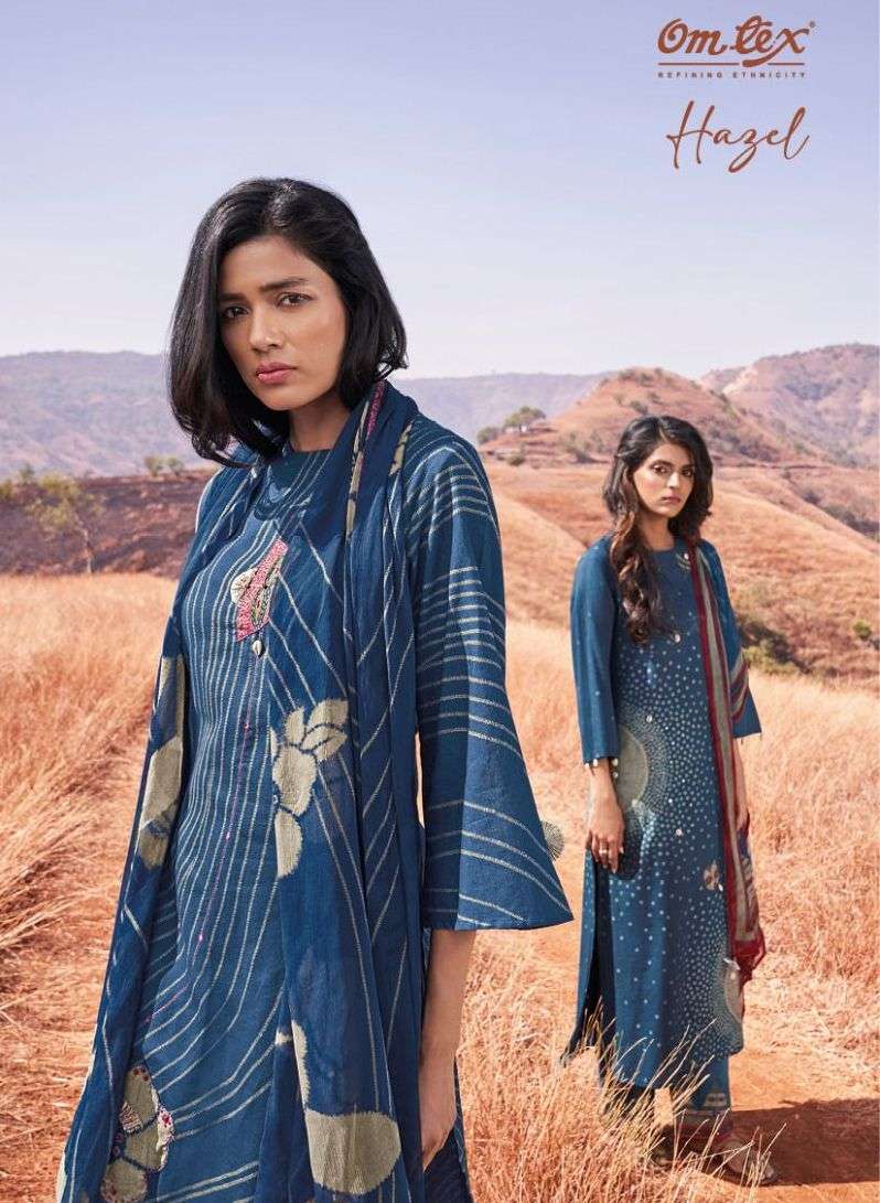 omtex hazel lawn cotton digital print ladies suits 