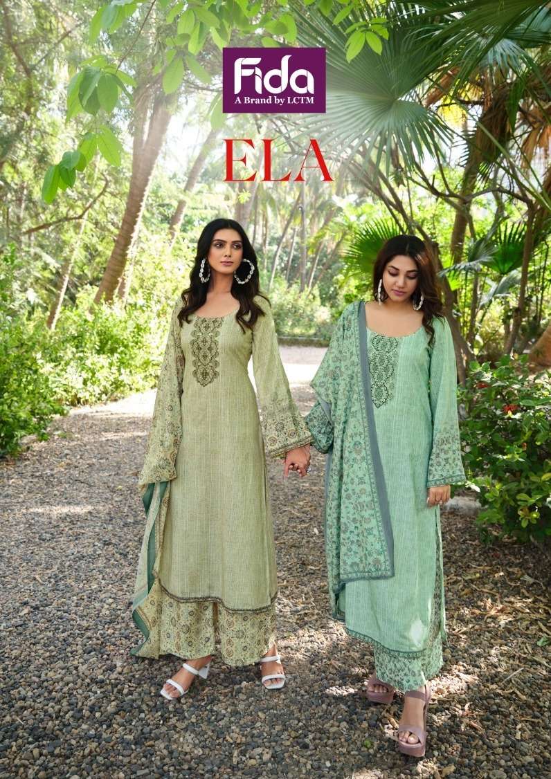 fida present ela digital cotton salwar kameez material 