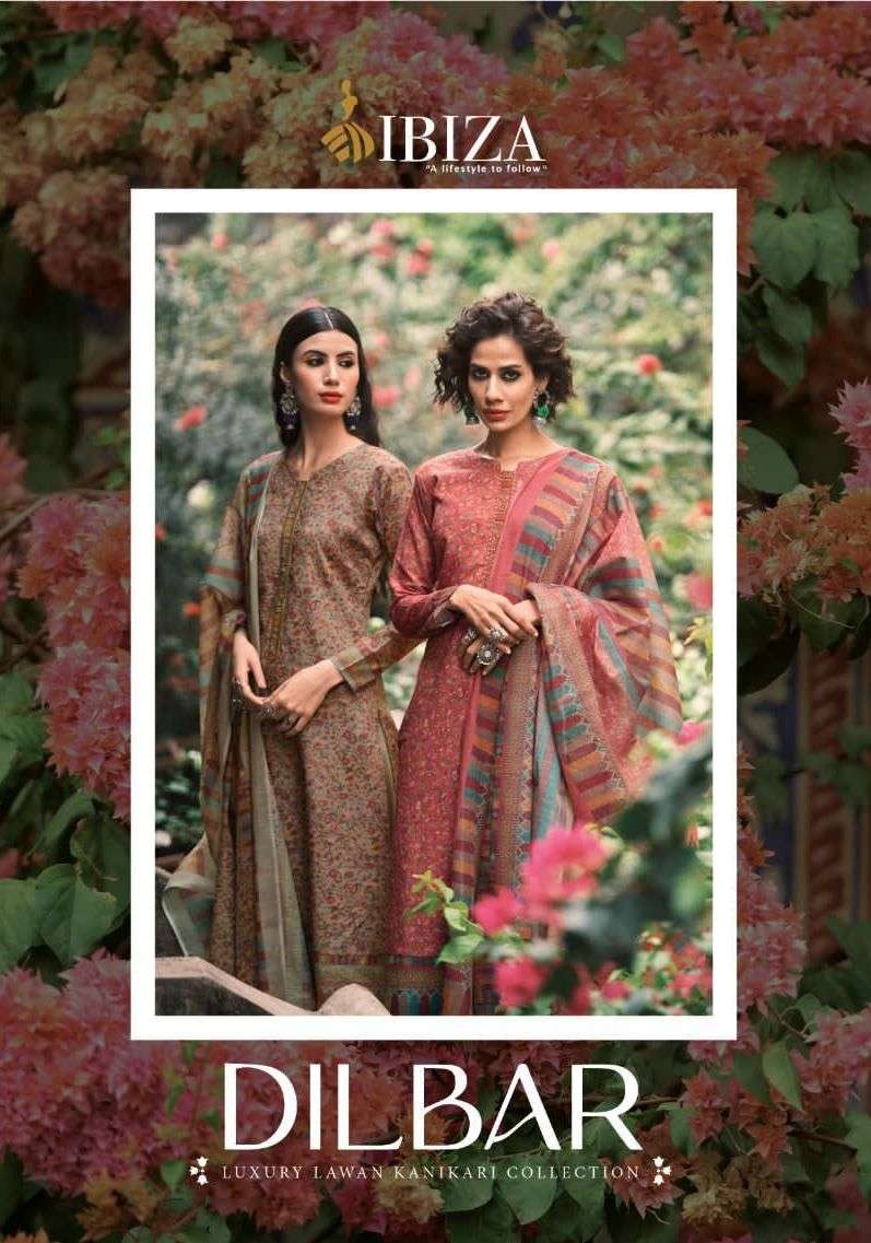 ibiza by dilbar digital adorable casual wear salwar kameez material