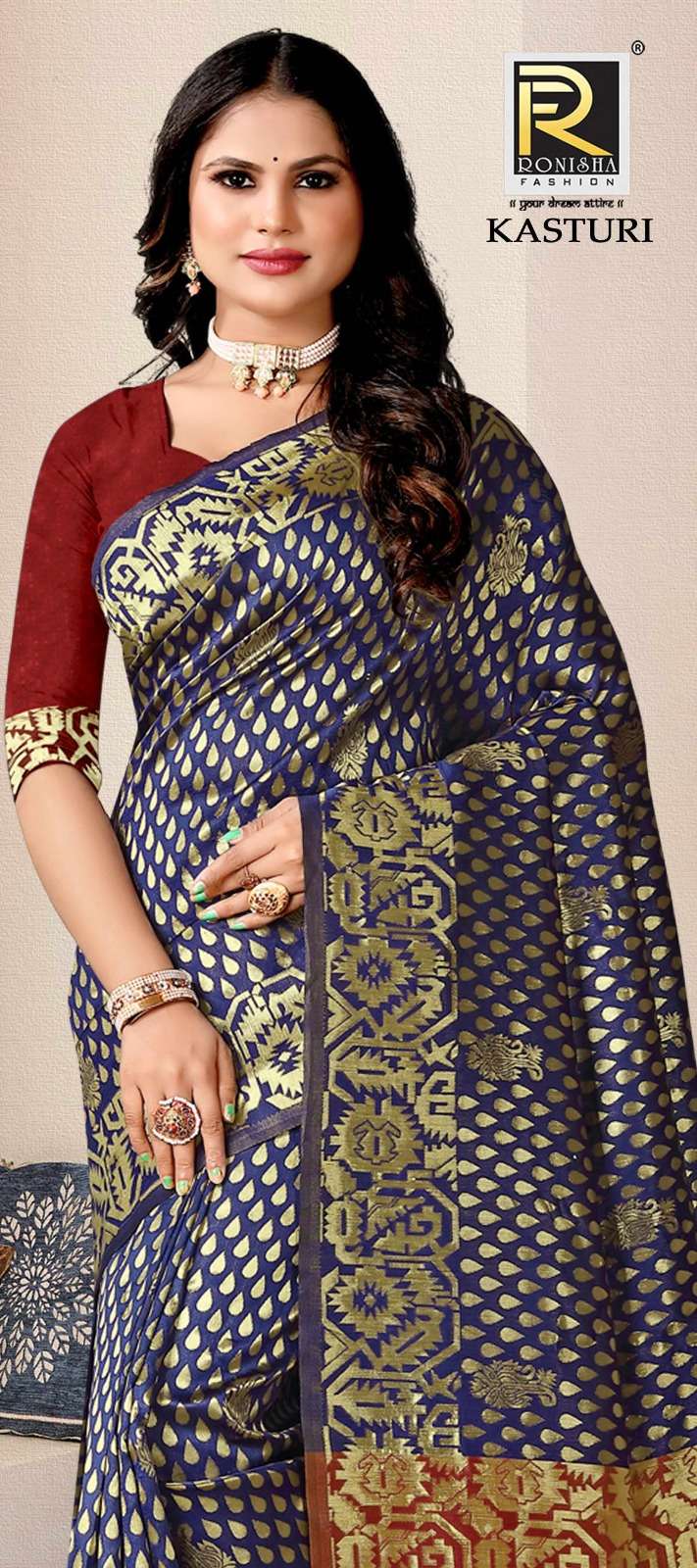 Kasturi  by ranjna saree silk fabrics super hit collecton 