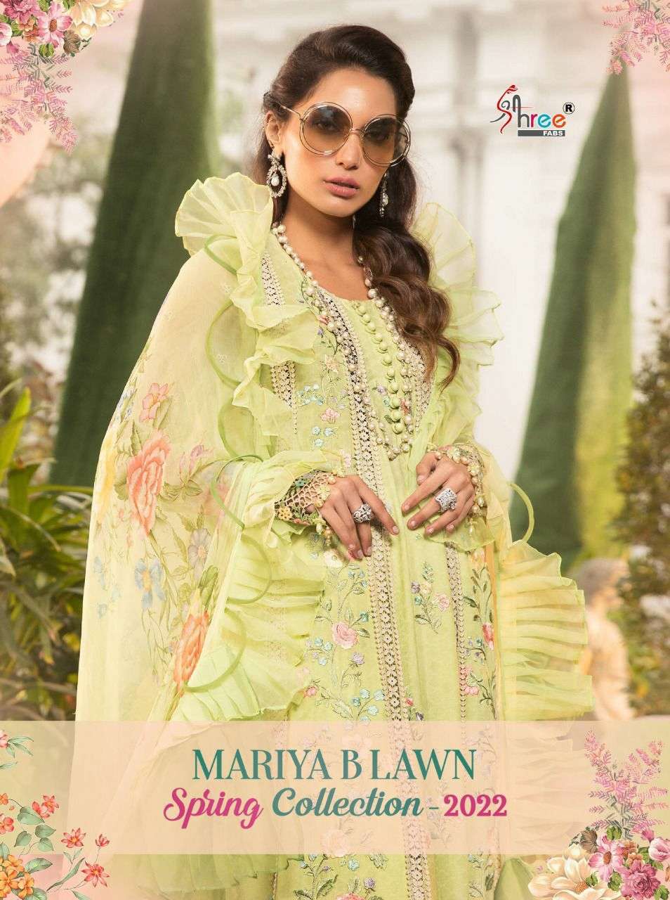 mariya b lawn spring collection 2022 by shree fabs fancy pakistani suit