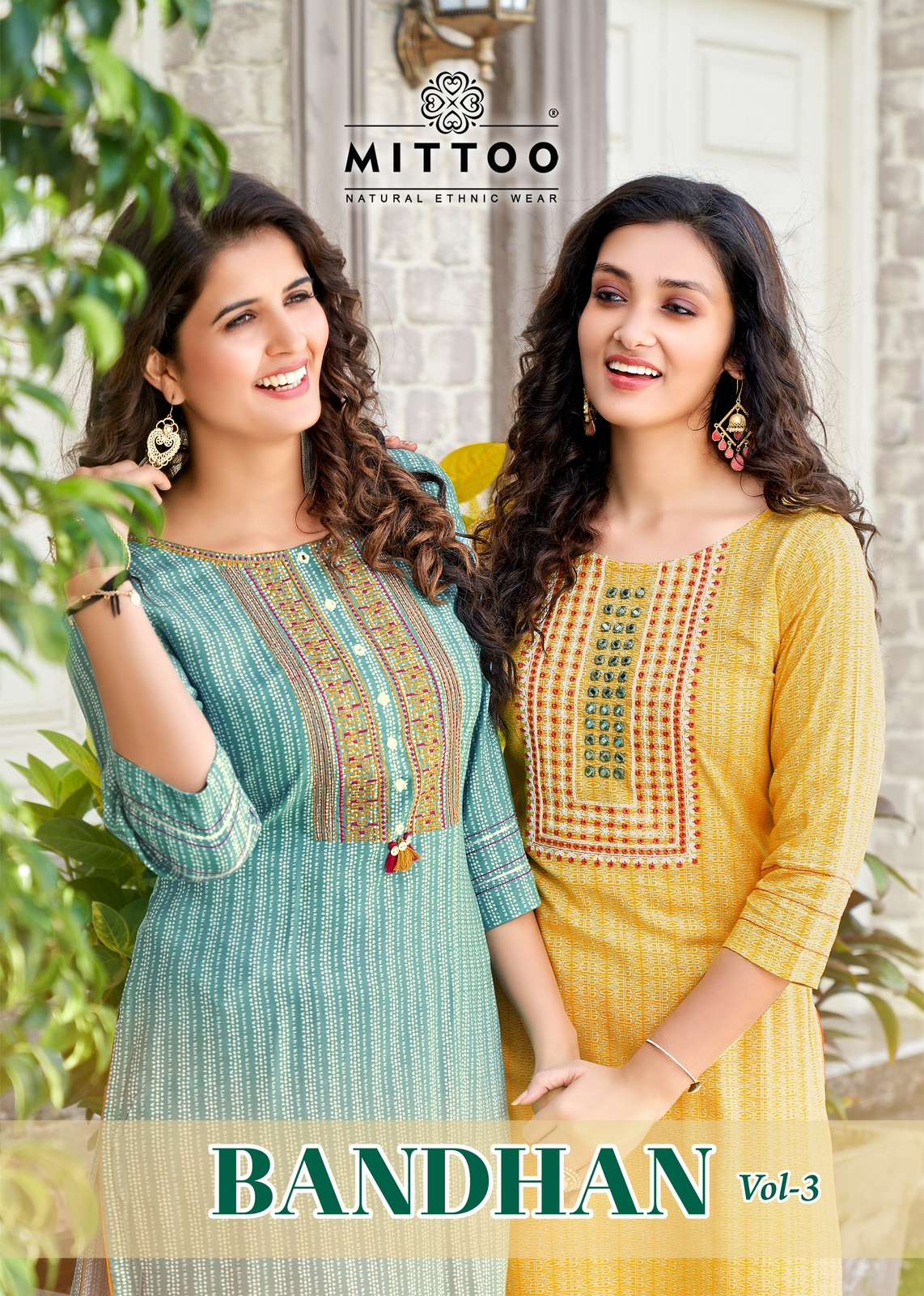 mittoo bandhan vol 3 ready to wear simple kurtis exports 