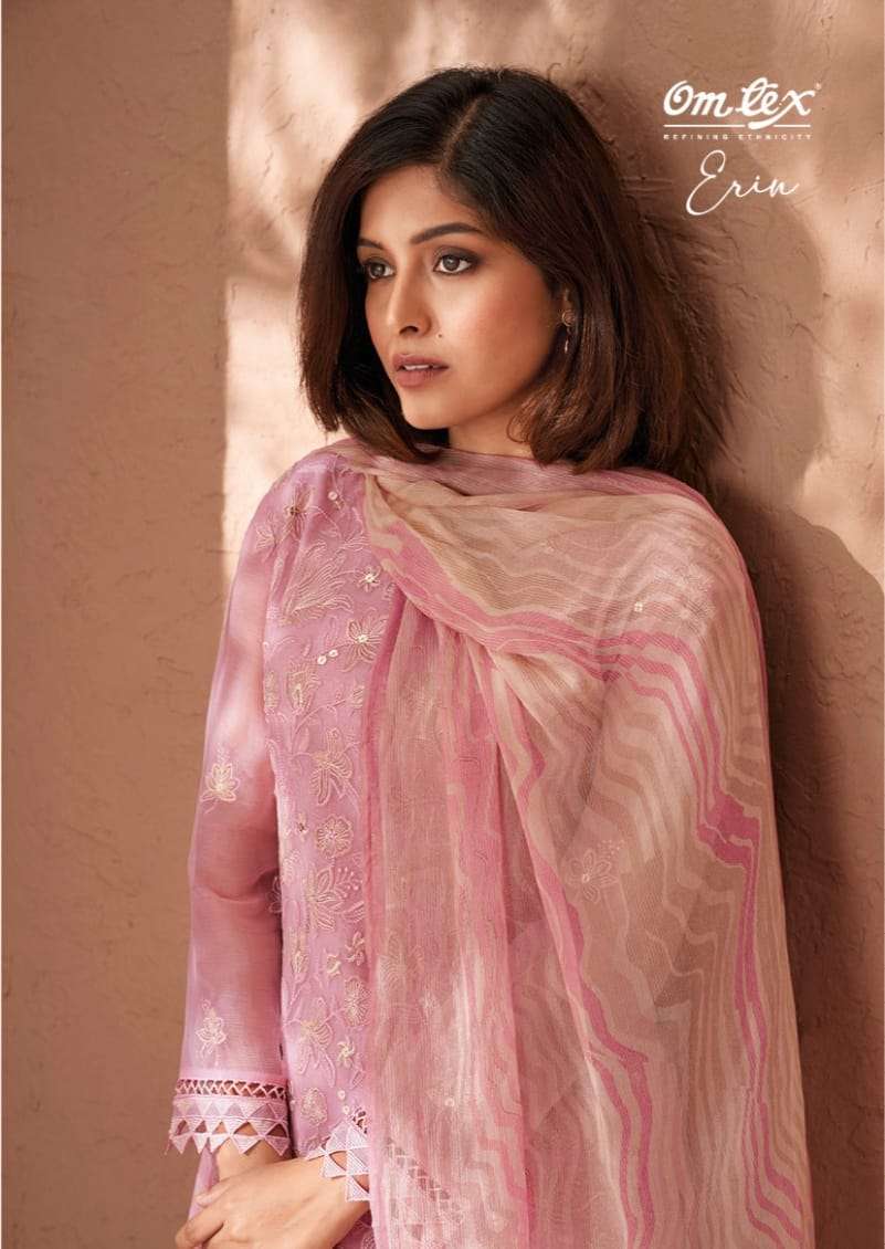 omtex present erin designer embroidered function wear salwar suit collection 