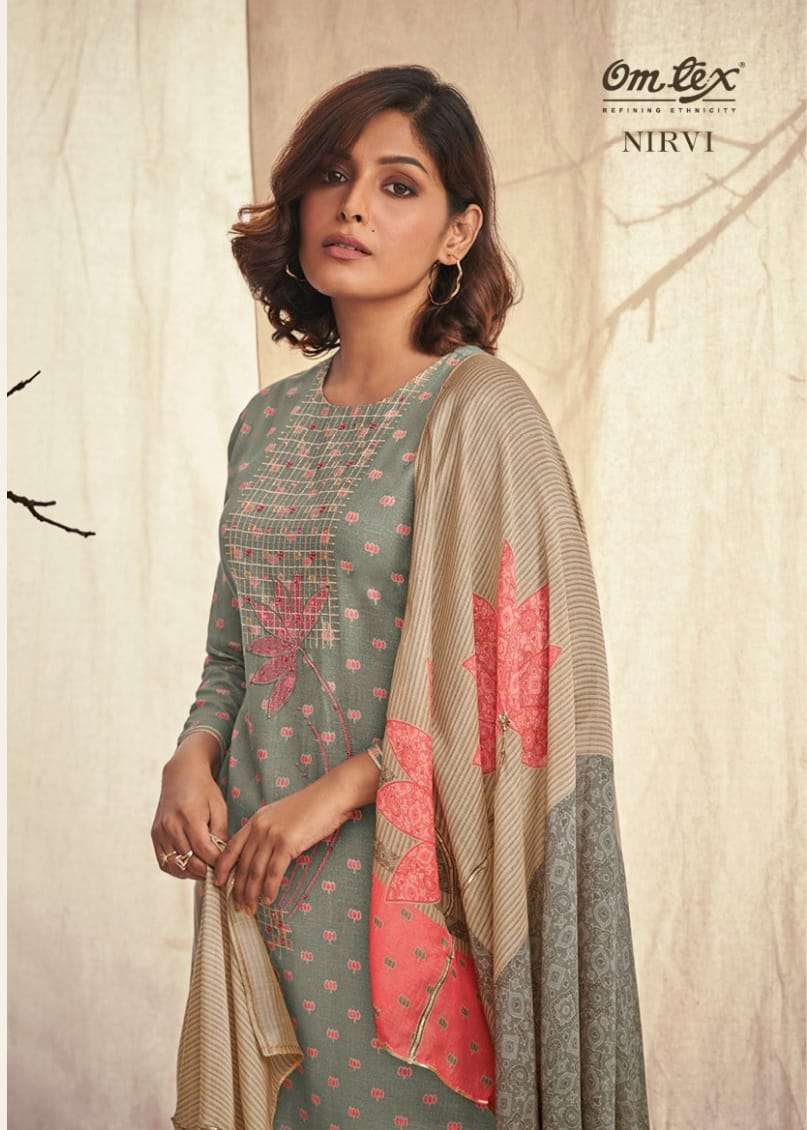 omtex present nirvi printed designer salwar kameez collection 