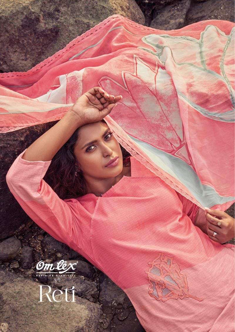 omtex present reti digital print ladies suit wholesale