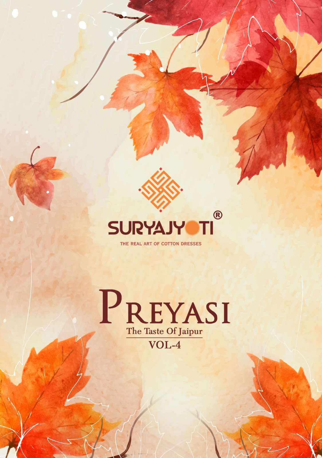 suryajyoti present preyasi vol 4 amazing print casual wear salwar kameez