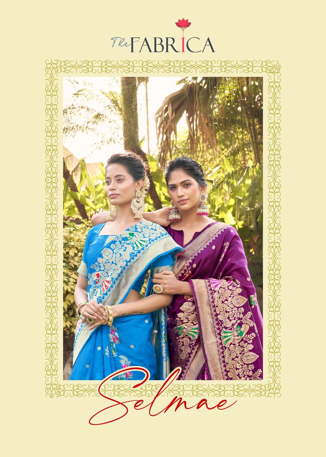 the fabrica present selmae soft silk traditional saree collection 