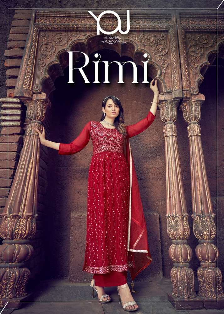 wanna rimi readymade fancy nayra kurti with pant and dupatta