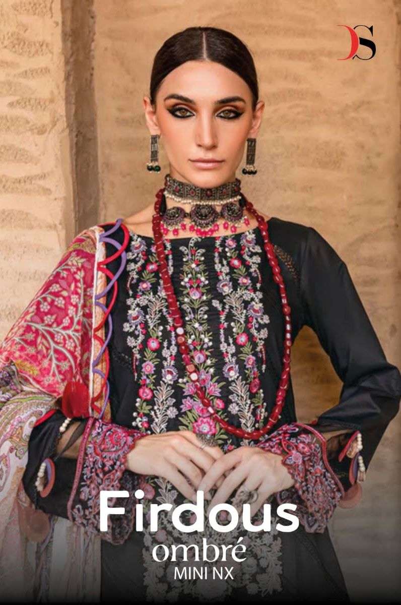 deepsy suits firdous ombre embroidered mini nx unstitch pakistani salwar kameez