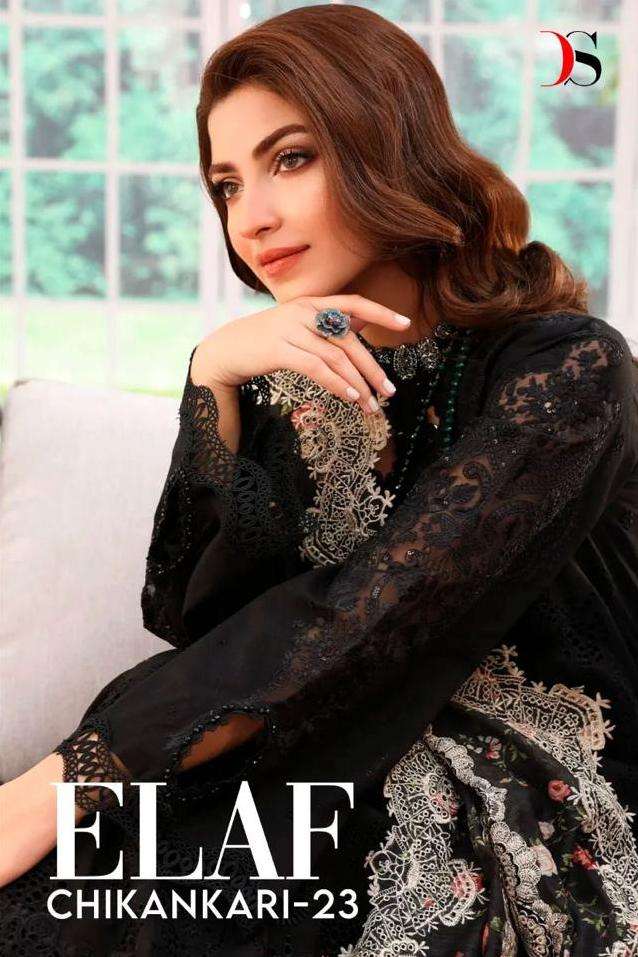 elaf chikankari 23 by deepsy suit semi stitch kurti pakistani style salwar kameez 