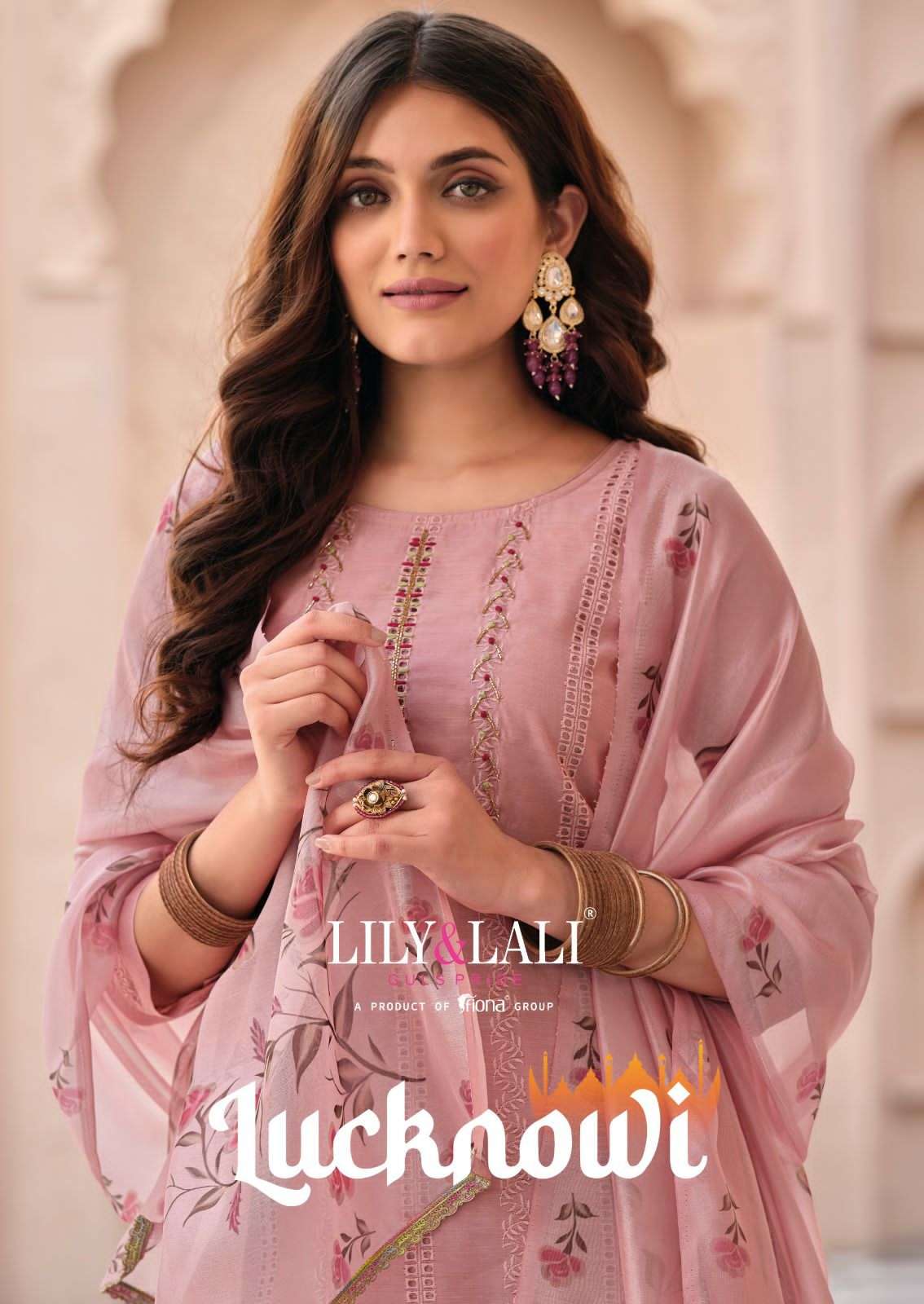 lily & lali present lucknowi readymade designer premium salwar kameez 