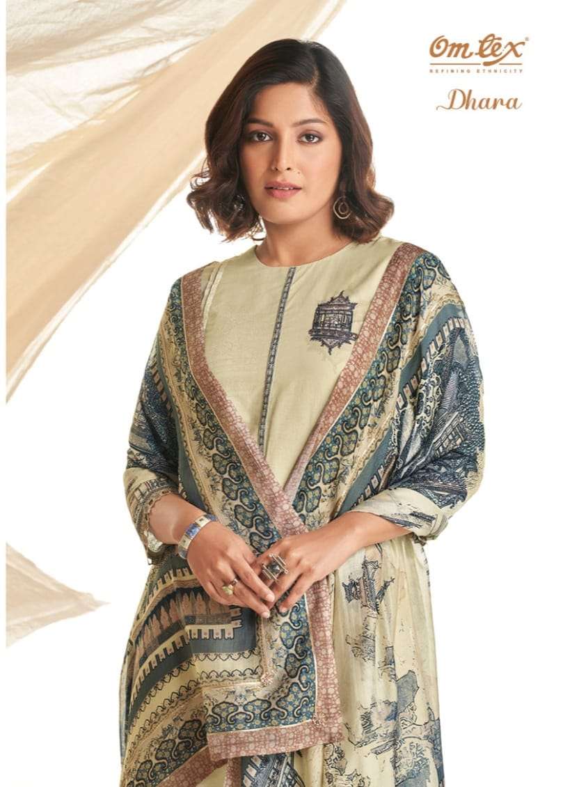 omtex present dhara designer printed salwar kameez collection 