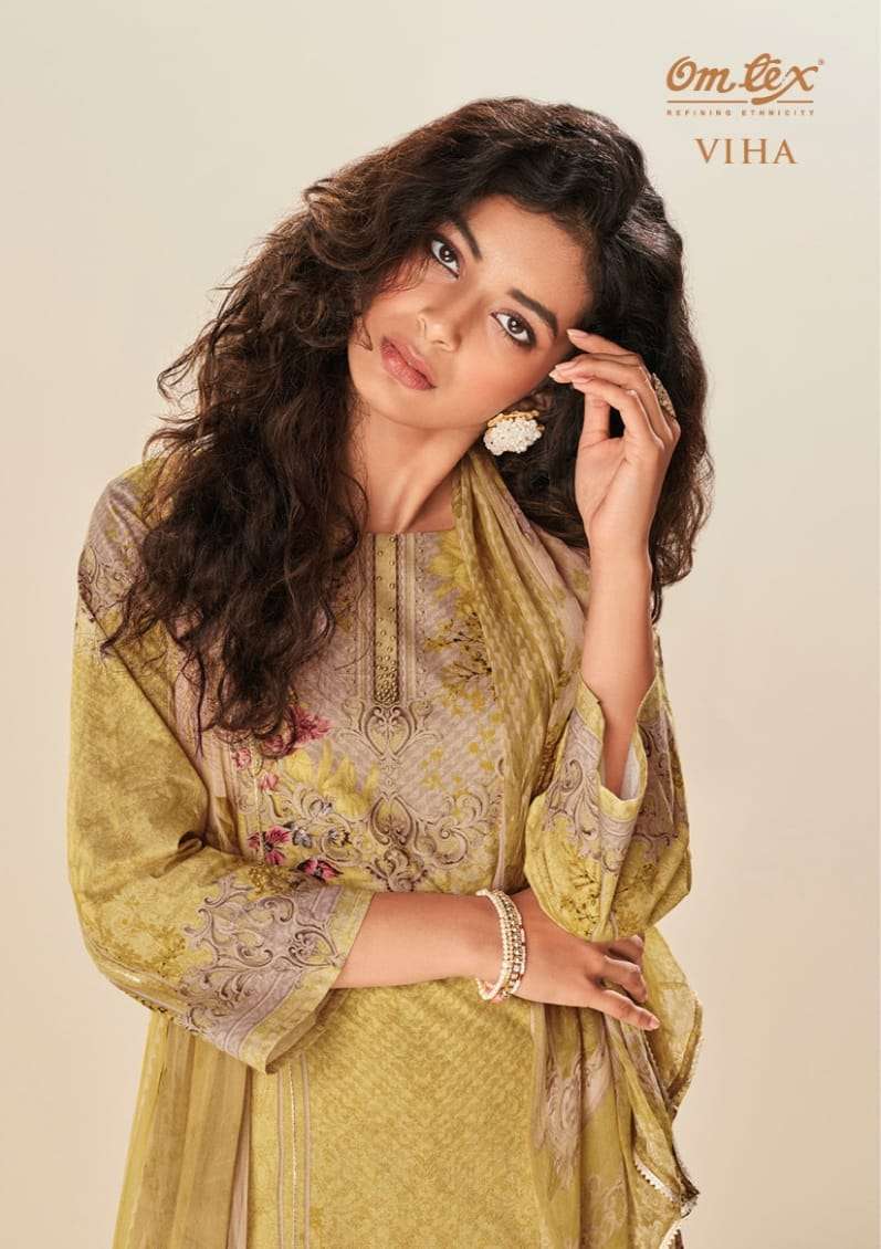 omtex present viha designer digital salwar kameez collection 