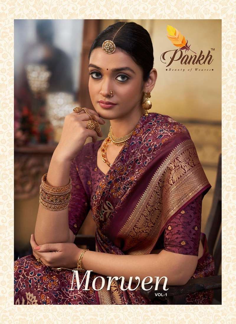 pankh morwen vol 1 designer function wear saree collection 