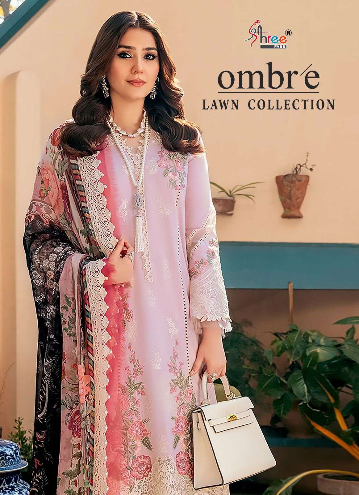 shree fabs ombre lawn collection designer pakistani salwar kameez